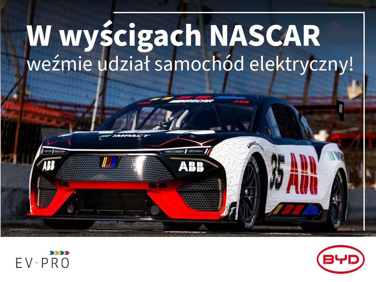 W wyścigach NASCAR weźmie udział samochód elektryczny!