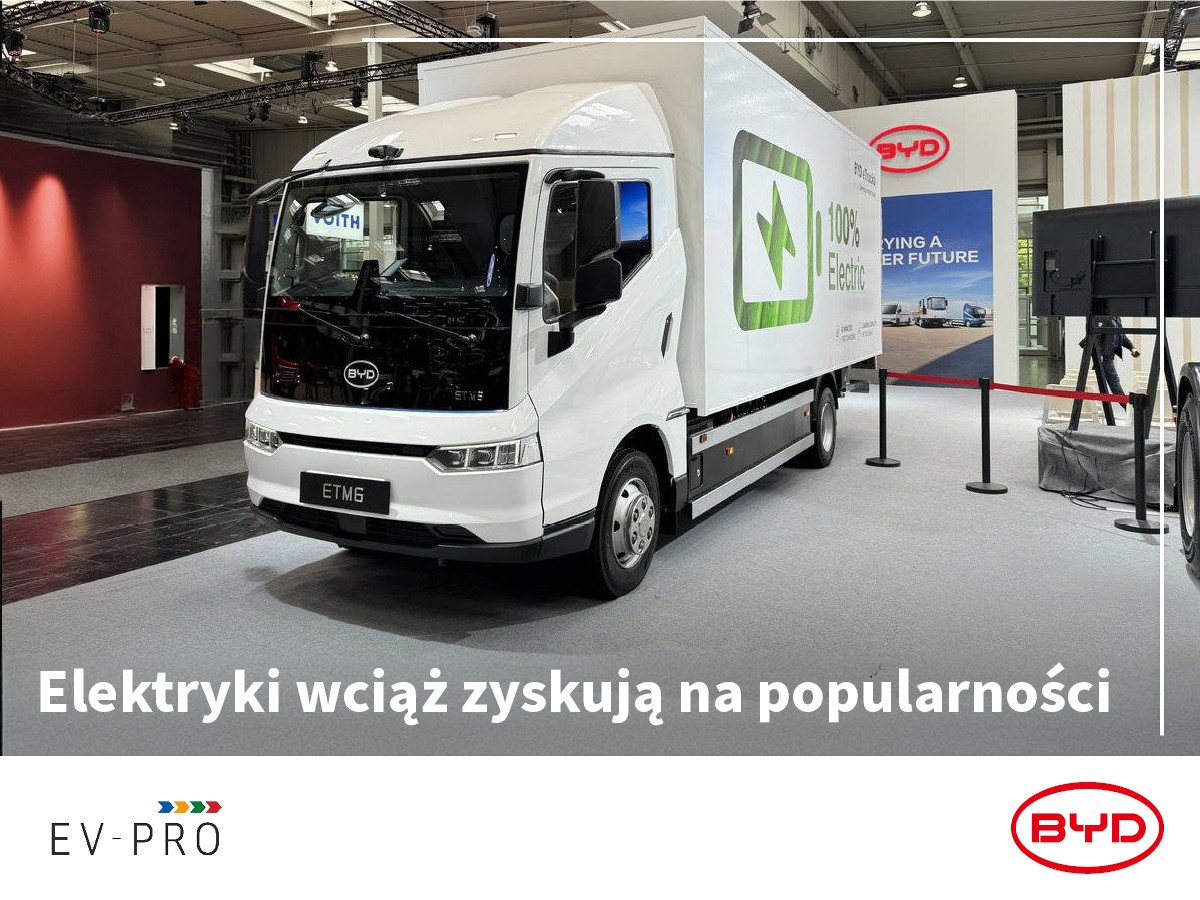 Liczba rejestracji pojazdów elektrycznych rośnie mimo sytuacji na rynku