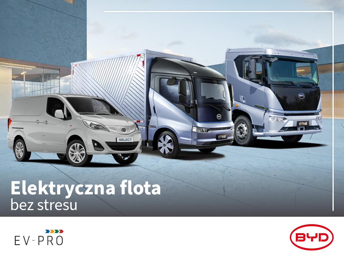 Elektryczna flota bez stresu.