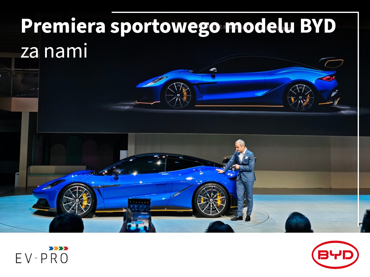 BYD zaprezentował nowy luksusowy samochód sportowy